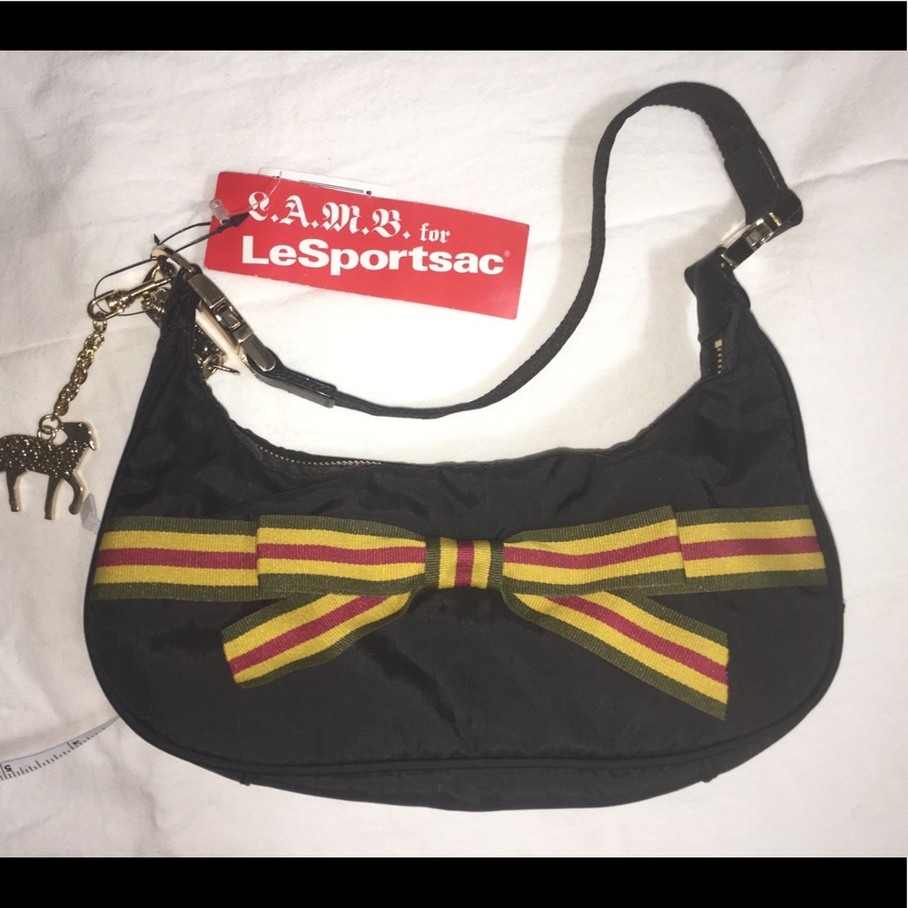 L.A.M.B Lesport sac Gwen Stefani black bag purse